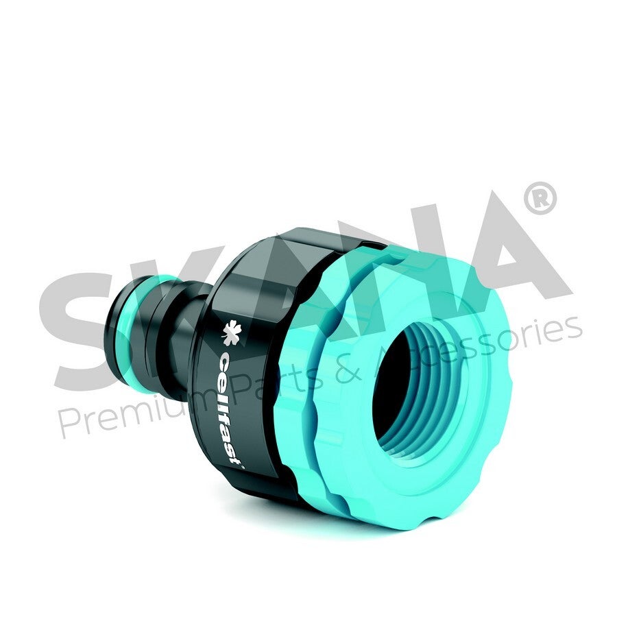 Raccord nez de robinet femelle filetage 1/2'', 3/4'' ou 1''.  Réf: 9403151