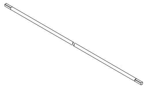 Arbre de transmission occasion origine ZENOAH BCZ4505