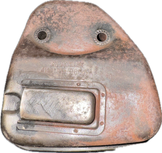 Silencieux occasion STIHL FS70C- FS56 - Référence 4144-140 0604 / 4144 140 0604 / 4144-140-0604 / 41441400604