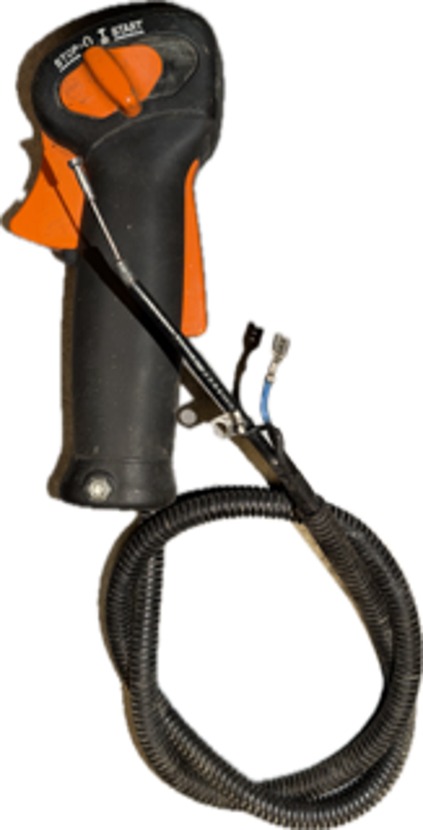 Poignée + Cable occasion origine STIHL FS300 - FS350 - Référence 4128-180 1104 / 4128 180 1104 / 4128-180-1104 / 41281801104 / 4128-790 1301