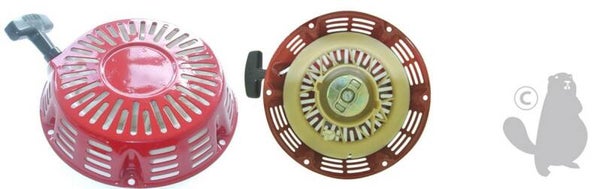 Lanceur complet adaptable HONDA pour moteur GX340, GX390, GX610, GX620 - Entraînement à 2 cliquets métalliques. Remplace origine: 28400-ZE3-W01ZA  Réf: 5105819