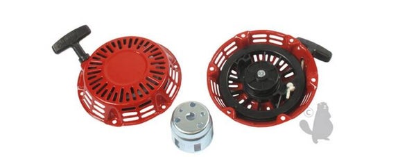 Lanceur complet avec 2 cliquets métalliques & noix adaptable pour HONDA GX160 - Réf: 5106750