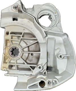 Demi carter de vilebrequin, côté ventilateur occasion origine STIHL MS201 C-M - Référence 1145-020 2603 / 1145 020 2603 / 1145-020-2603 / 11450202603