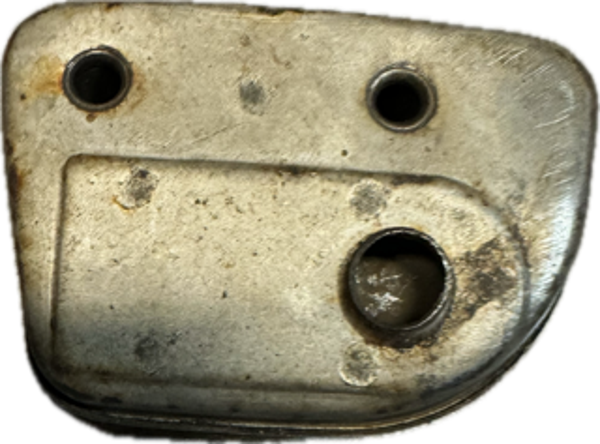 Pot d'échappement occasion origine Zenoah Komatsu G300TS - Référence 2870.15100 / 2870-15100 / 287015100