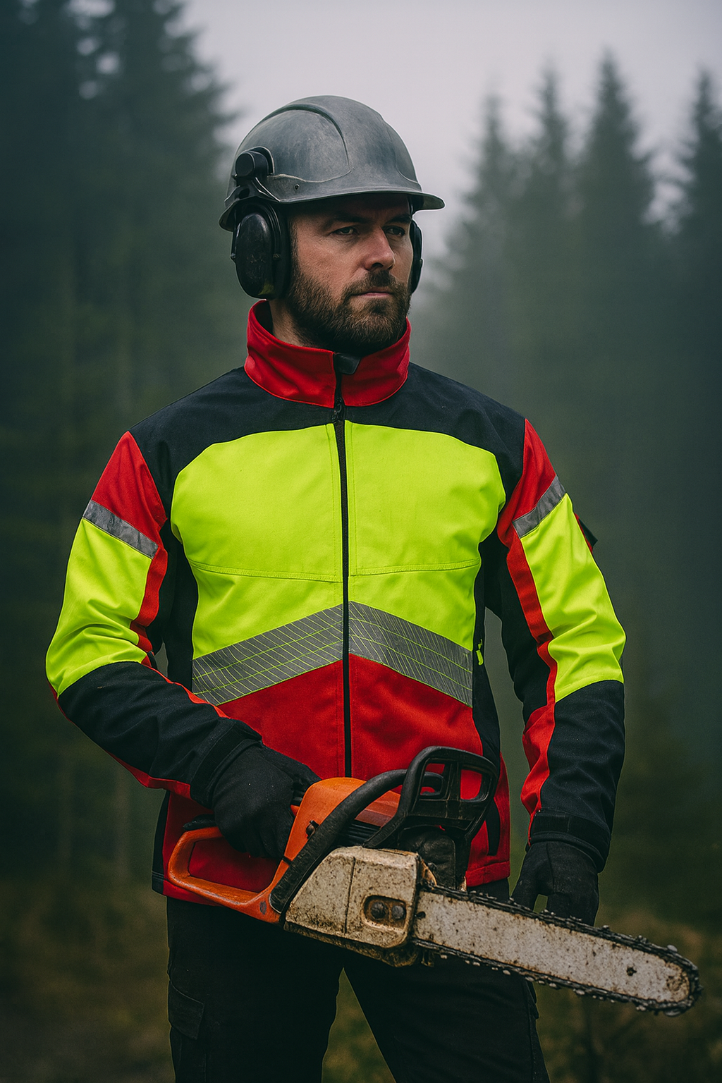 Veste anti-coupure classe 1 Authentic SOLIDUR AUVERE - Référence FR012018