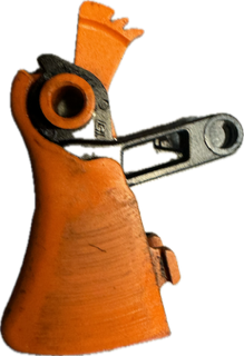 Manette des gaz occasion origine Stihl BR200 - Référence 4282-180 1500 / 4282 180 1500 / 4282-180-1500 / 42821801500