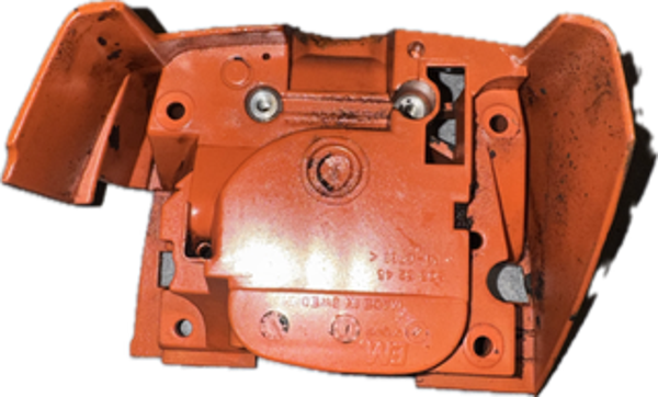 Support carburateur occasion origine HUSQVARNA 394XP - Reference 503 55 58-01 / 5035558-01 / 503555801