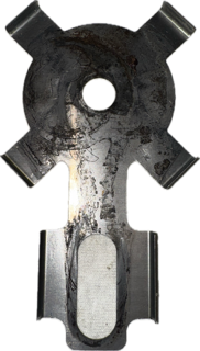 Tôle de butée occasion origine STIHL HS81 - HS86  - Référence 4237-642 4801 / 4237 642 4801 / 4237-642-4801 / 42376424801