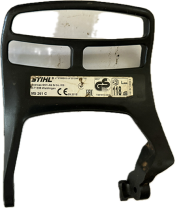 Protège main occasion origine STIHL - MS261C - Référence 1141-792 9100 / 1141 792 9100 / 1141-792-9100 / 11417929100