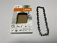 Chaîne 1/4 - 1,1 - 28 M origine STIHL- pour tronçonneuse à batterie GTA 26  Référence 3670-000 0028