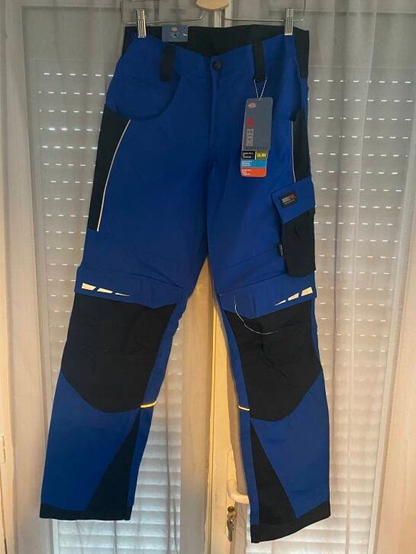 Pantalon de travail Dickies Pro slim fit Couleur bleu Taille FR 42T