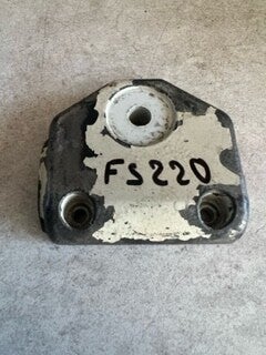 Monture de serrage occasion origine STIHL - FS220 - FS280 - Référence 4119-791 0610 / 4119 791 0610 / 4119-791-0610 / 4119790610