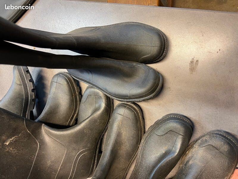 Bottes PVC Ginocchio (Made in Italy) taille 41