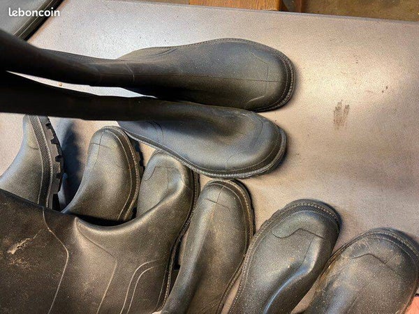 Bottes PVC Ginocchio (Made in Italy) taille 41