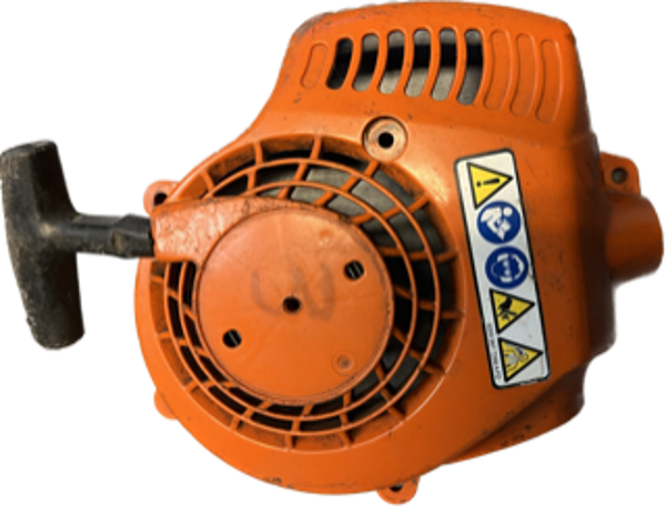 Carter de ventilateur avec lanceur occasion origine STIHL - HS45 - Référence 4228-080 2101 / 4228 080 2101 / 4228-080-2101 / 42280802101