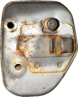 Silencieux occasion origine HUSQVARNA 327RX - Référence 537 22 17-04 / 5372217-04 / 537221704