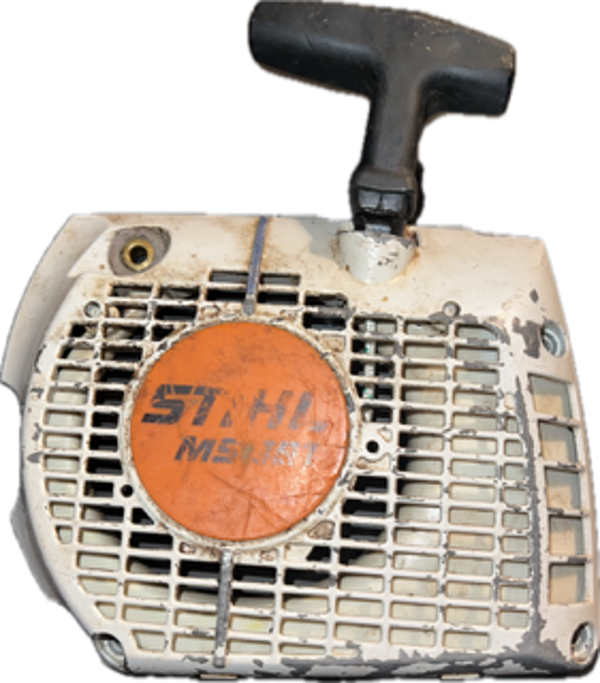 Carter de ventilateur avec lanceur occasion origine STIHL MS361 - Référence 1135-080 2102 / 1135 080 2102 / 1135-080-2102 / 11350802102