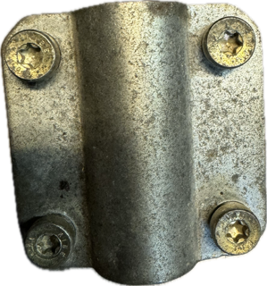 Pièce de serrage + montures de serrage occasion STIHL FS200 - Référence 4137-791 6800 / 4137 791 6800 / 4137-791-6800 / 41377916800