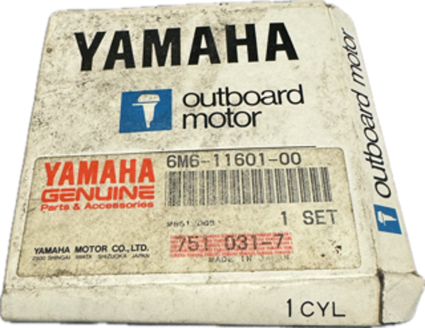 Set de deux segment origine YAMAHA - Référence 6M6-11601-00 / 6M61160100