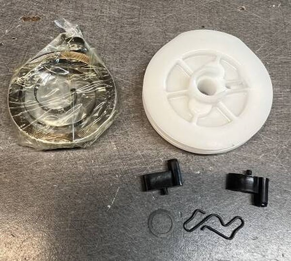 KIT Ressort de rappeL + Poulie à câble + Cliquets + Ressort - ADAPTABLE STIHL MS340 - REFERENCE 1129-190 0601 / 1129 190 0601 / 1129-190-0601 / 11291900601