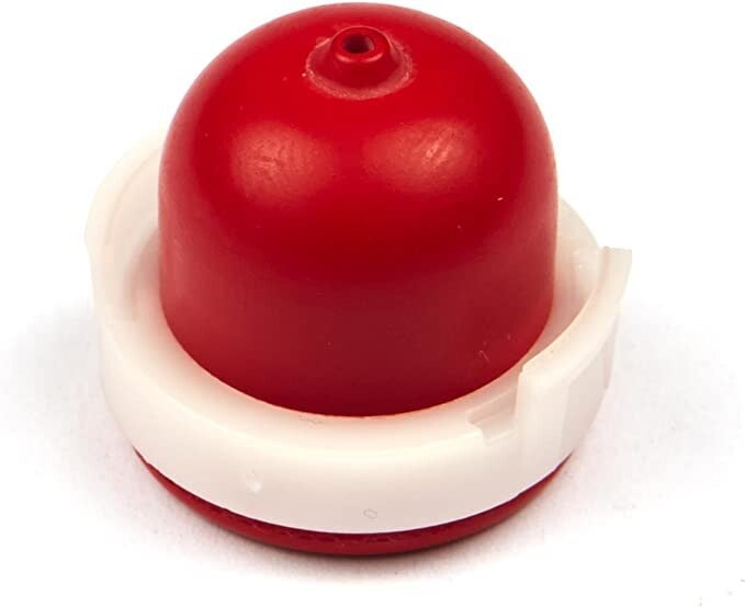 Poire d’amorçage ADAPTABLE pour carburateur Briggs & Stratton. Moteur Quantum, rouge Référence 03-450