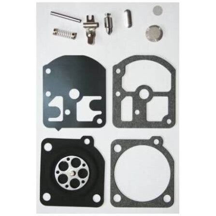 Lot de 5 Kit réparation membranes carburateur adaptable Zama RB-13 - Référence 123-RB-13