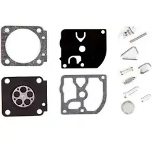 Lot de 5 Kit réparation membranes carburateur adaptable Zama RB-13 - Référence 123-RB-13