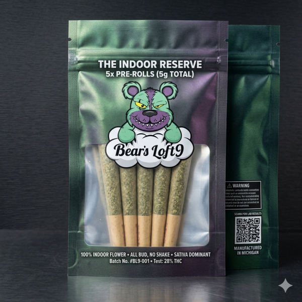 Bear’s Loft 9: 5-Pack Pre-Roll Reserve