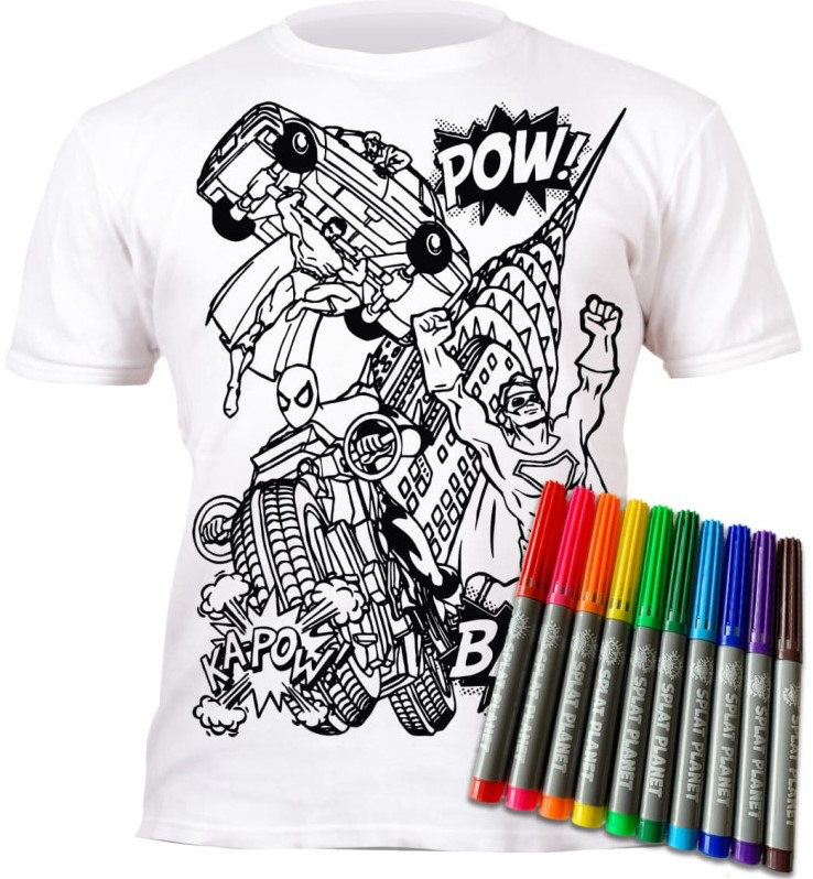 Magic t- shirt superhelden