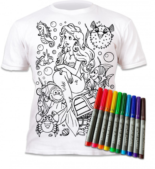 Magic t-shirt zeemeermin