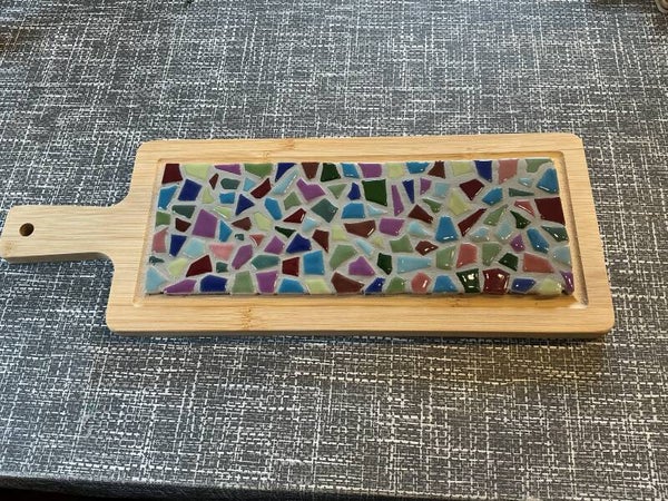 DIY pakket paars blauw groen