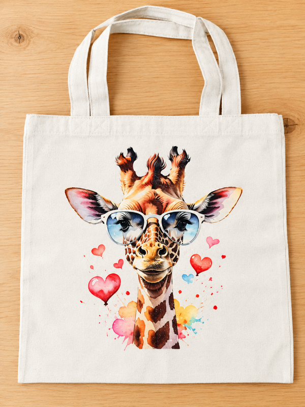 Tas met giraffe
