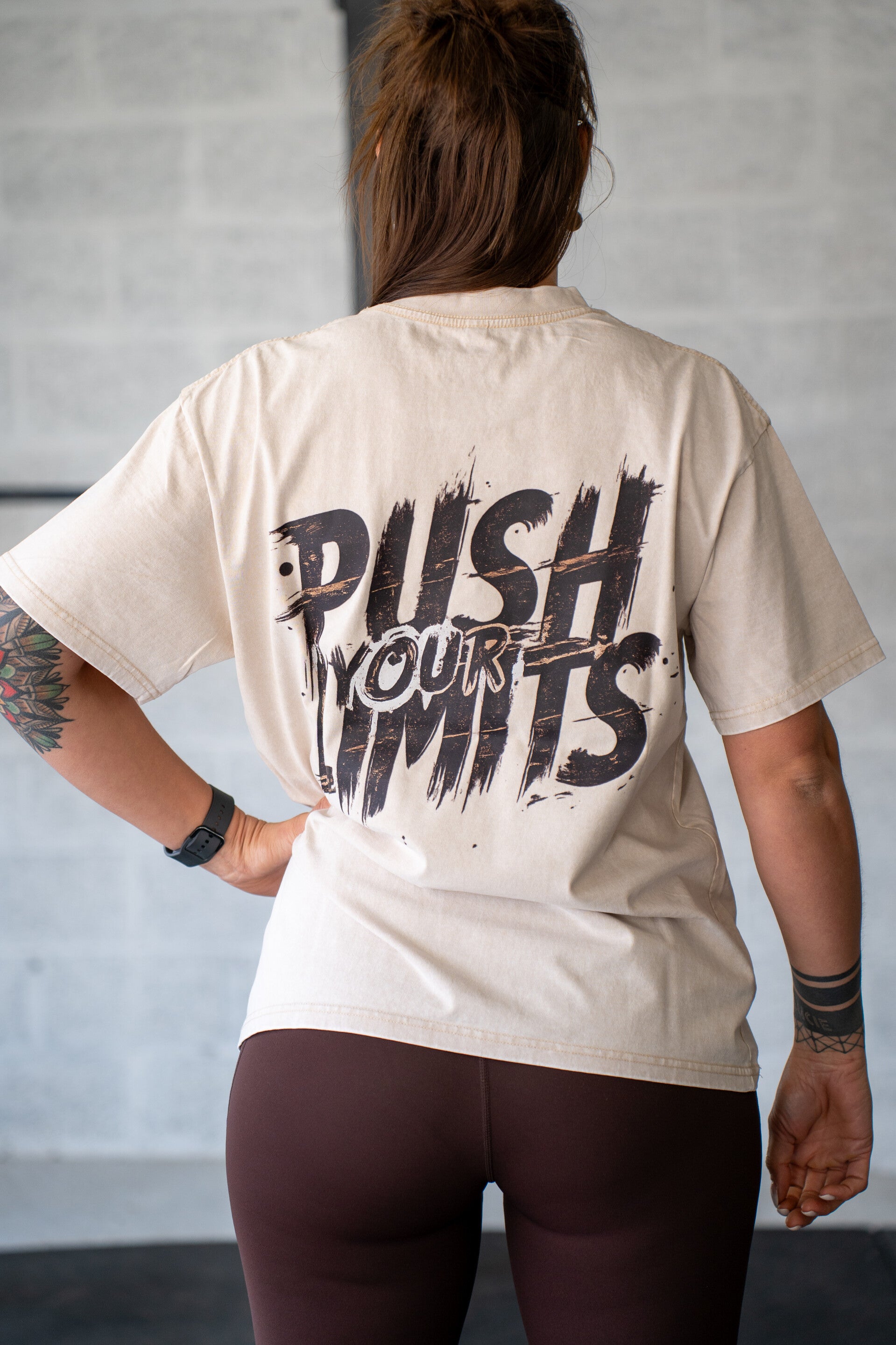 T-Shirt Oversize (F) - Push your Limits