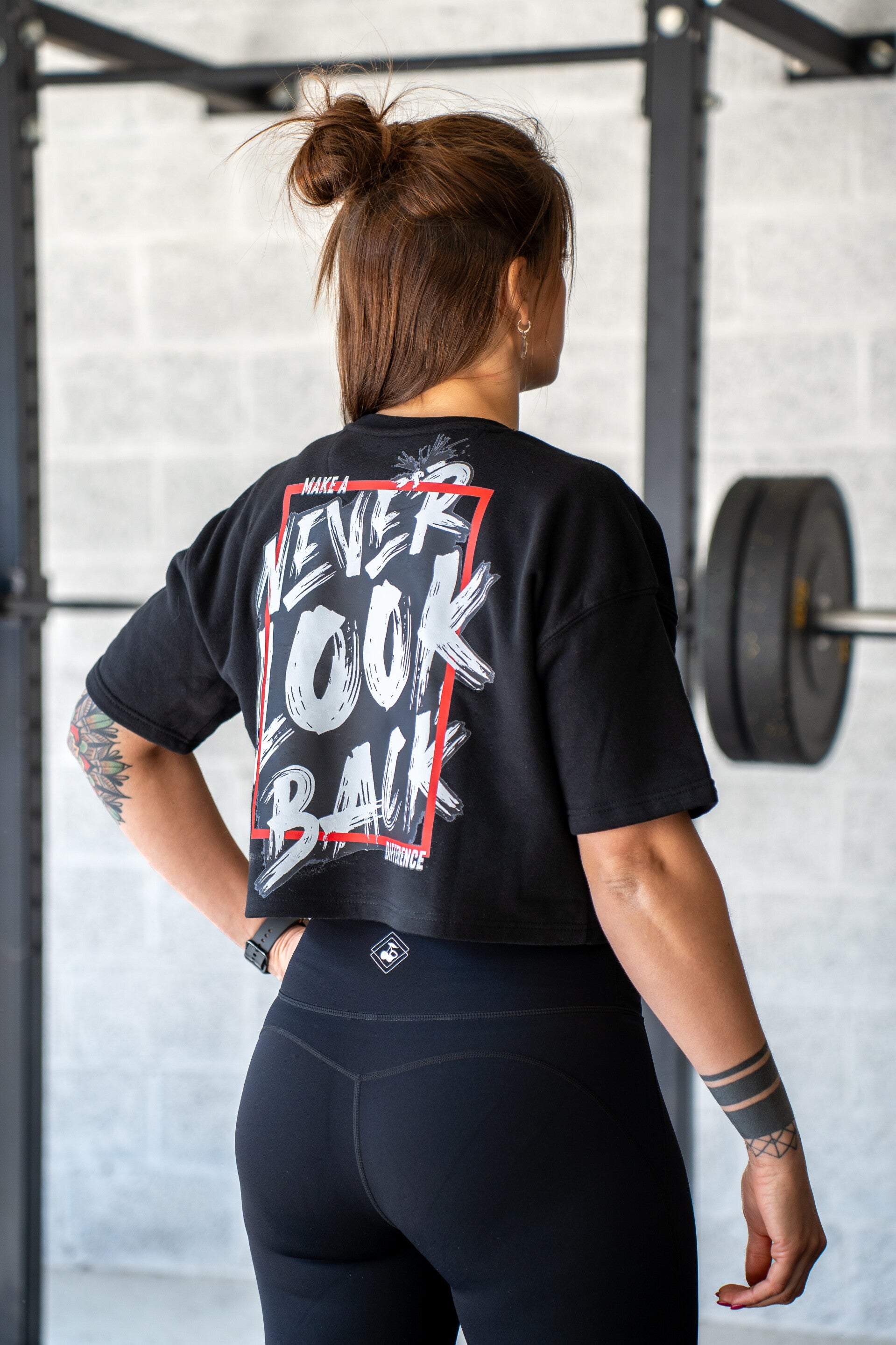 Crop top  noir - Never Look Back