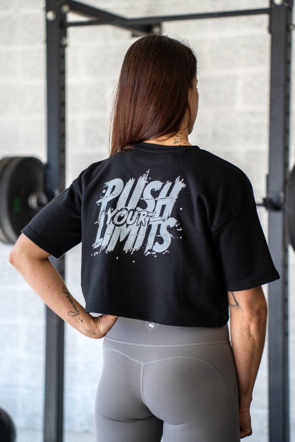 Crop top - Noir - Push your limits