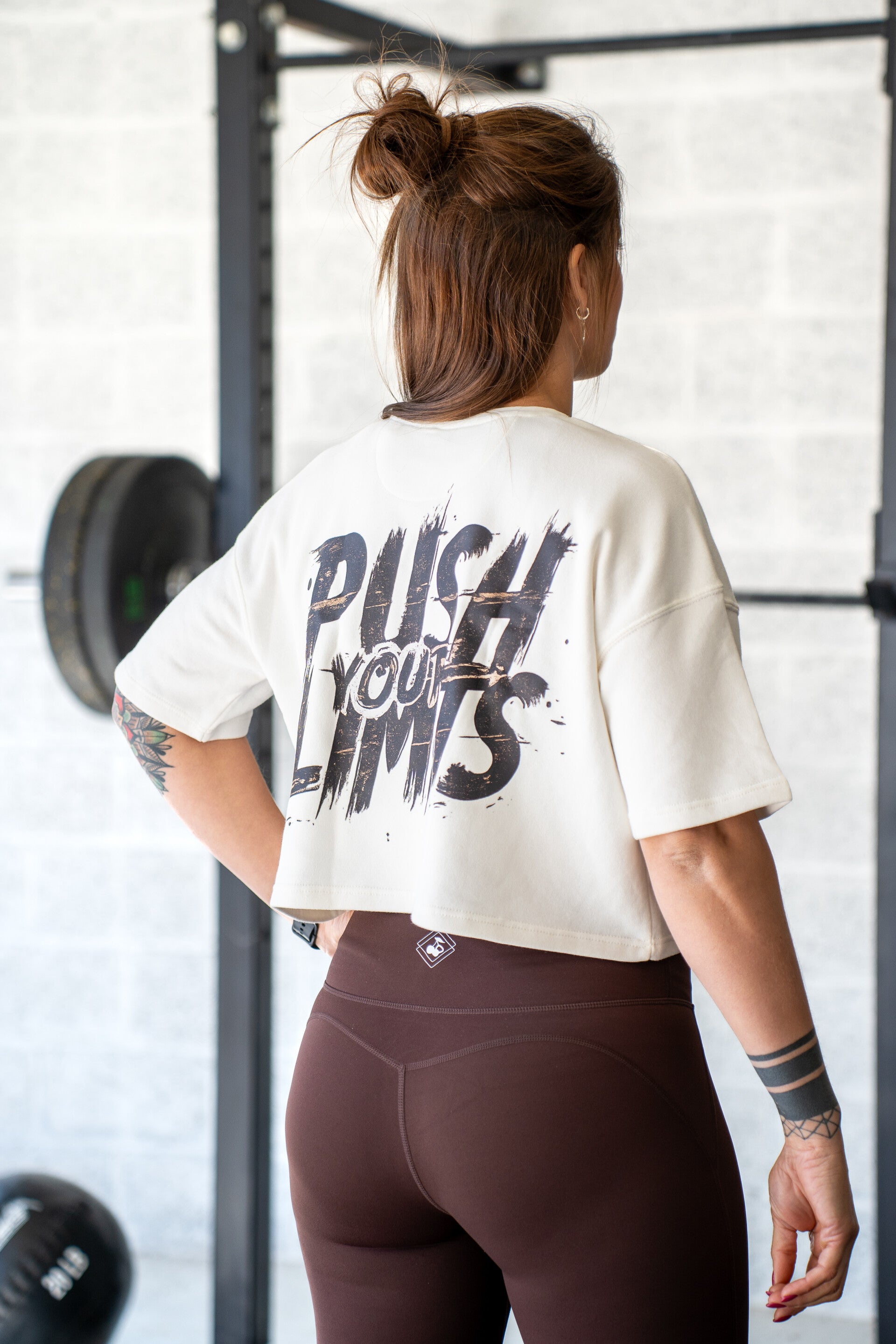 Crop top Beige - Push Your Limits