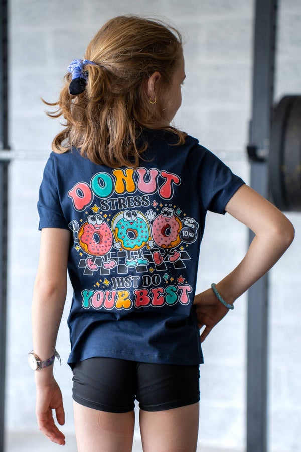 T Shirt enfant Donuts Navy blue