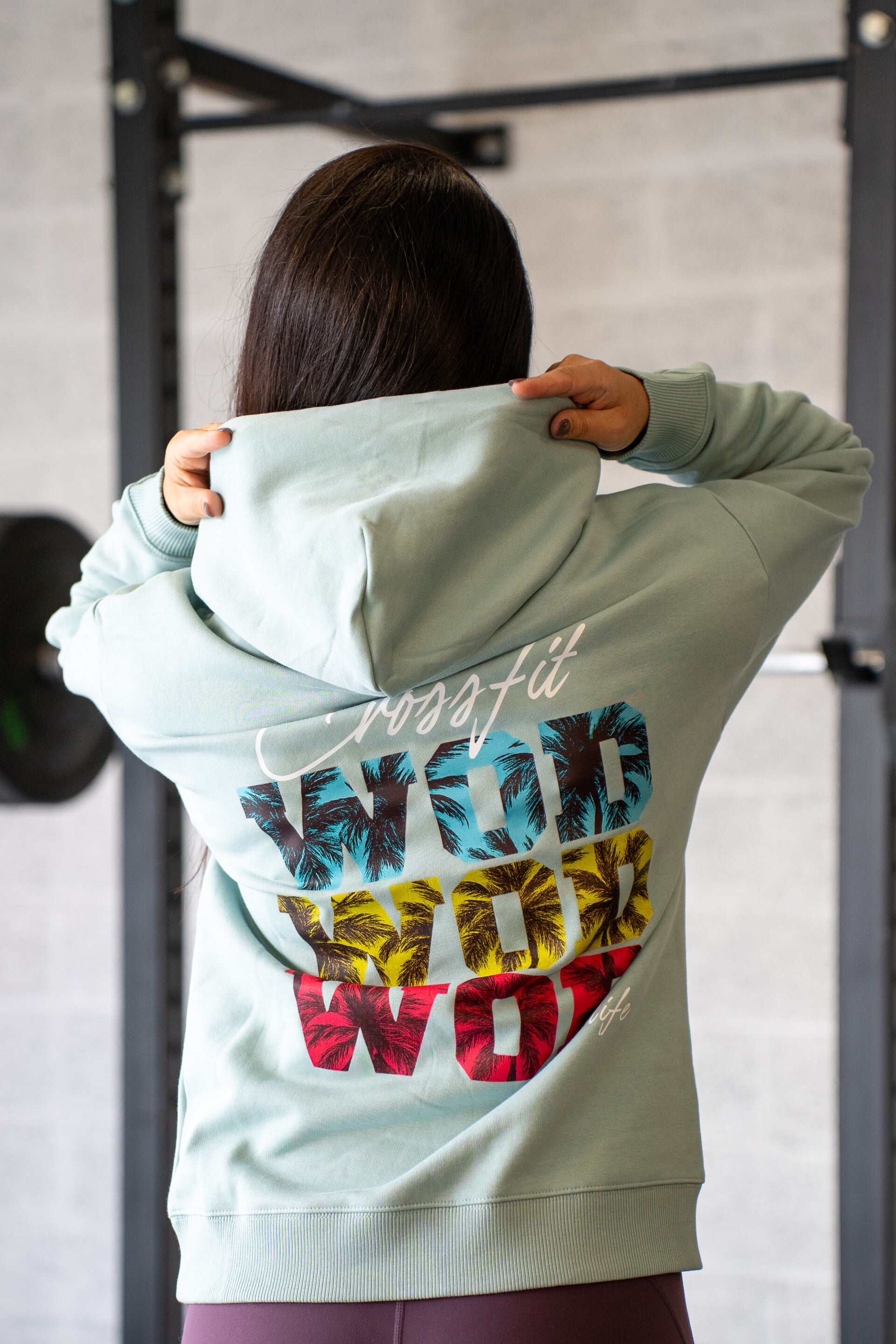 Sweat oversize jade green - Crossfit WOD