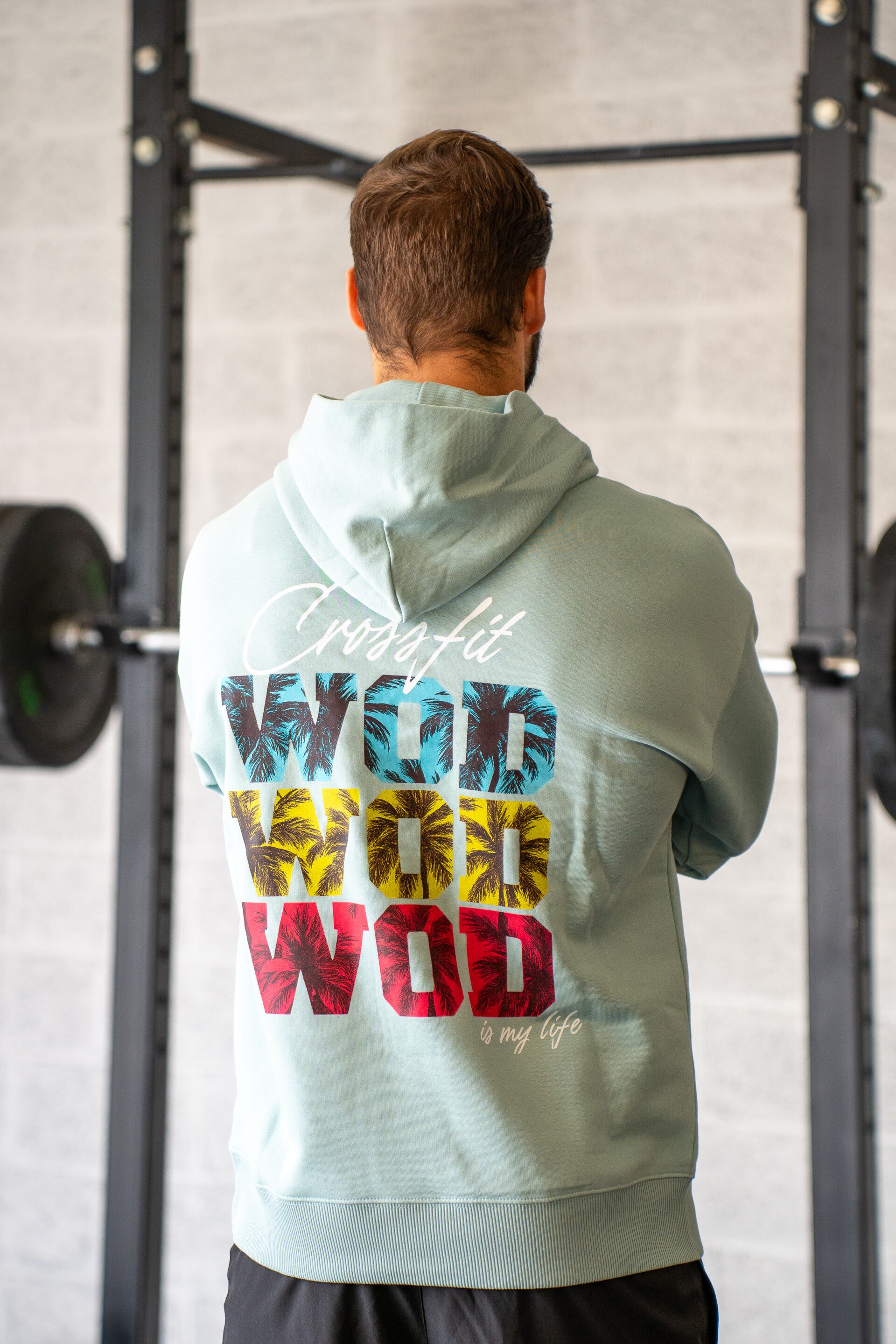 Sweat oversize jade green - Crossfit WOD