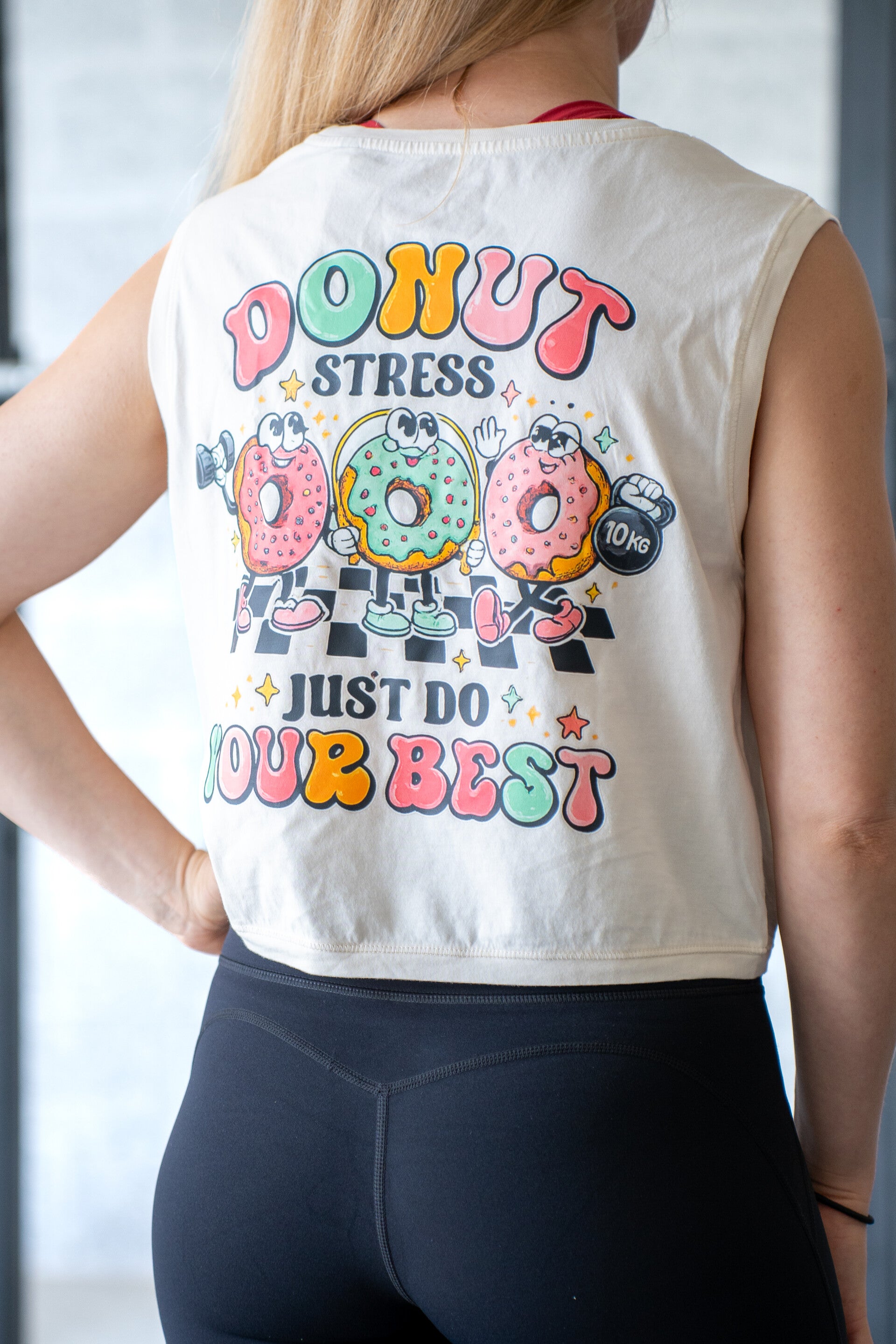 Débardeur - Donuts Stress - Beige