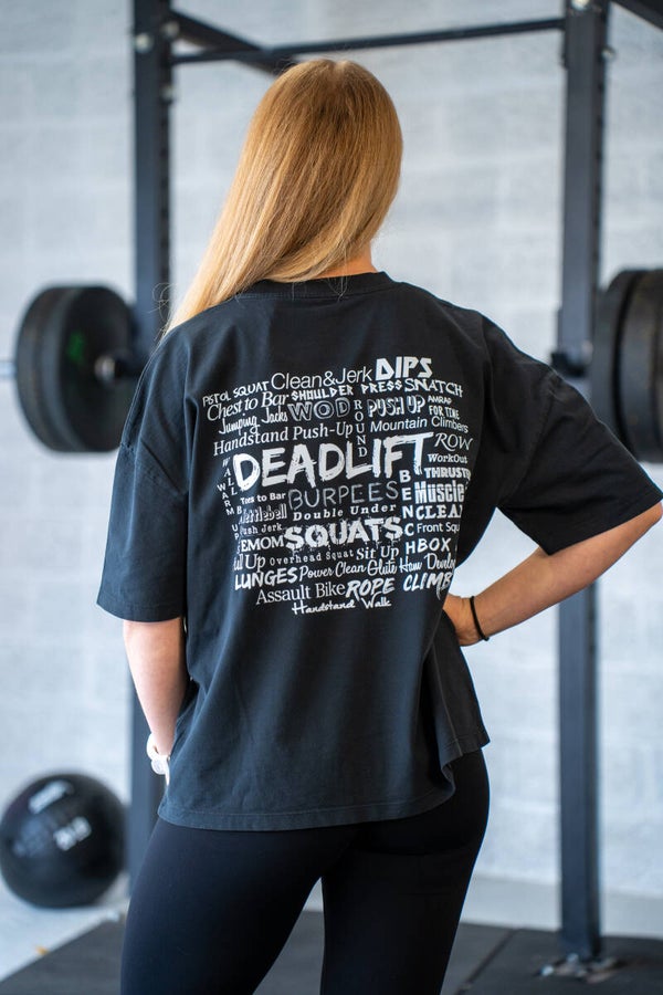 T Shirt Oversize Noir - Deadlift