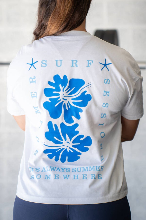 T Shirt Oversize Femme Surf session