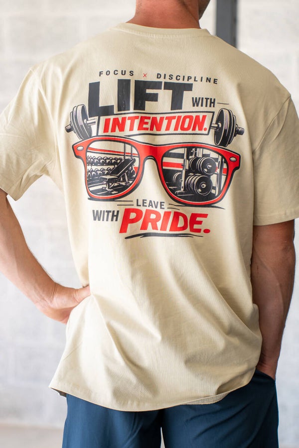 T Shirt Oversize Lift With intention