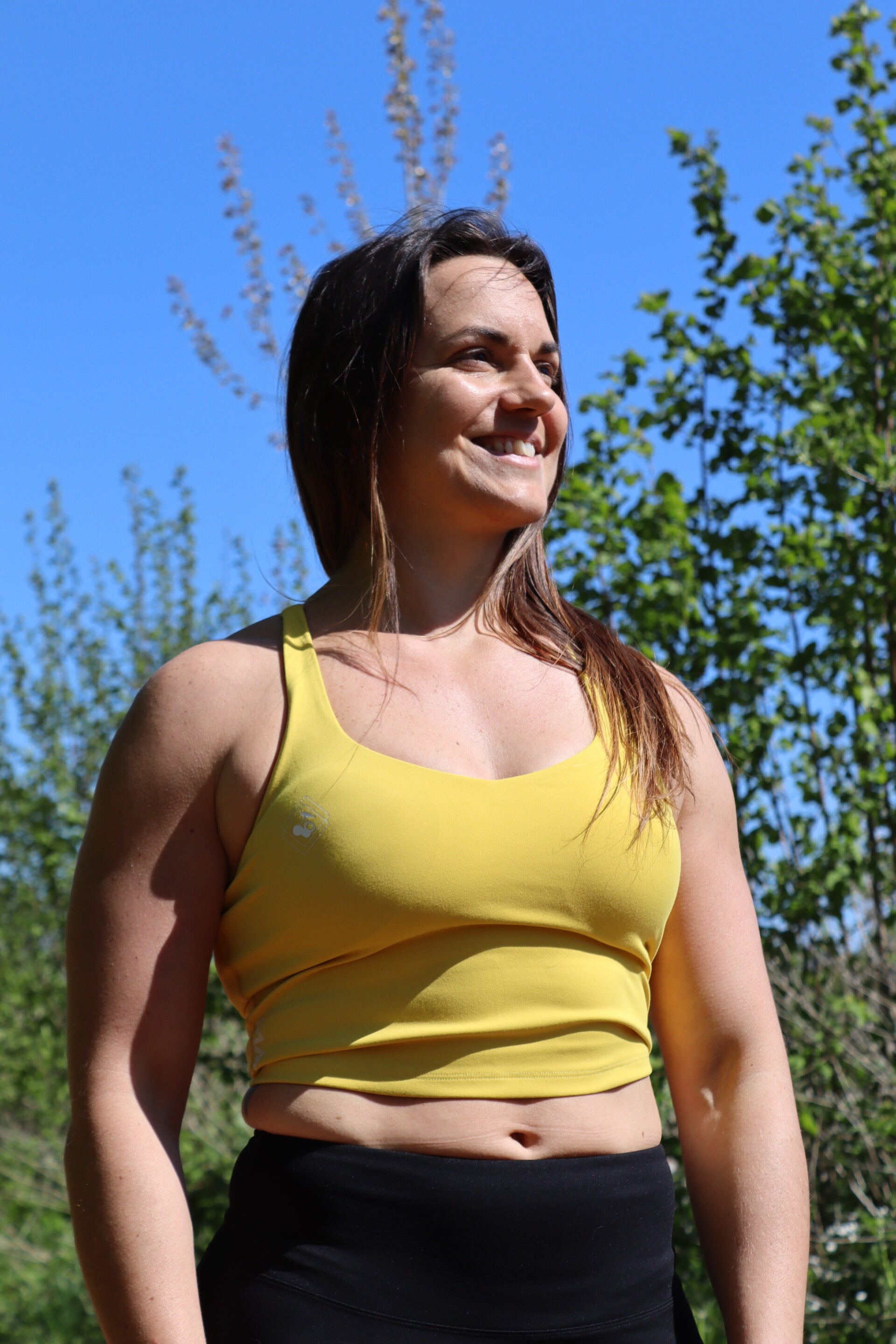 Brassière Alizée jaune