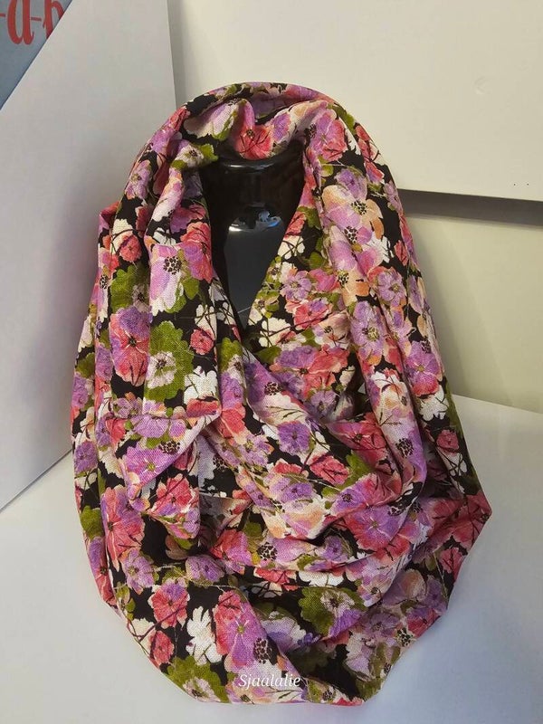 Roze floral (uitverkocht)