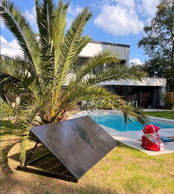 Solar énergie concept panneaux solaires