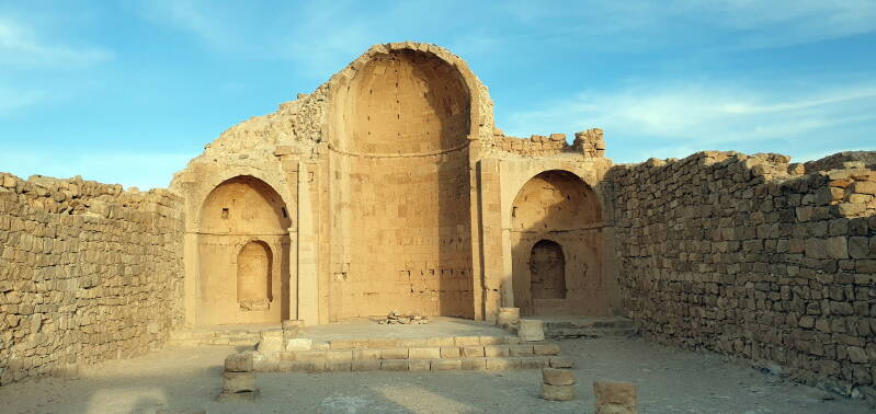 Een kerkje van de vele andere die hier zijn