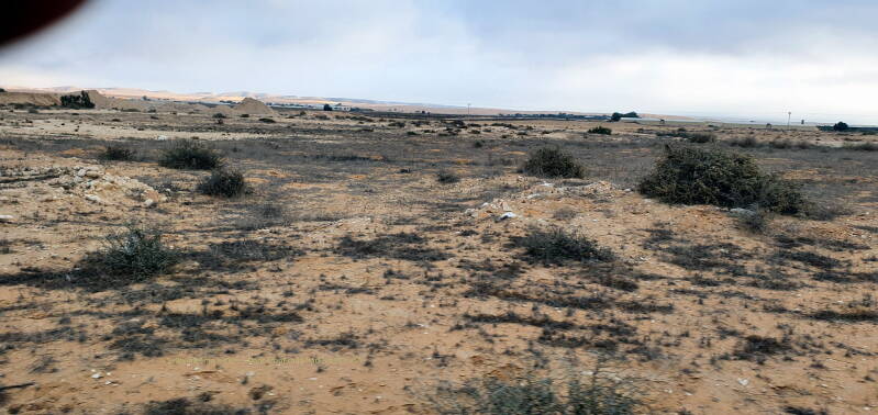 Wederom een ritje door de woestijn