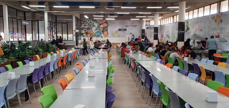 De eetzaal, prachtig en gezellig.