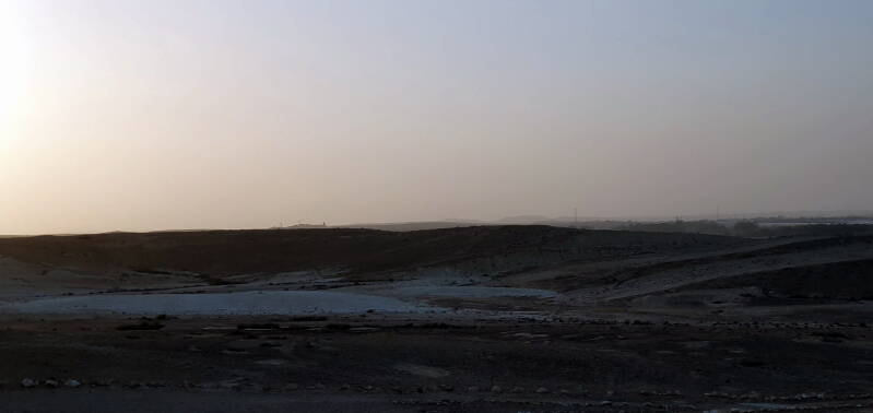 Uit het belastingregister voor 587-9 n.Chr. blijkt dat de stad 1.500 inwoners telde, met 116 huizen. Dit was een tijd van voorspoed toen de route van Gaza naar Eilat werd heropend en het pelgrimsverkeer naar het Sint-Catharinaklooster werd geopend.